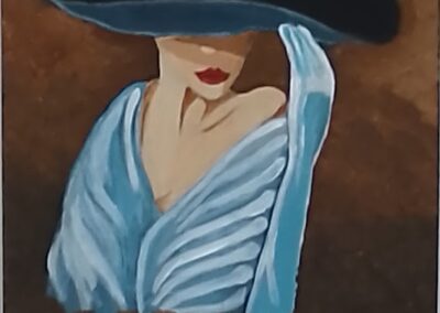 La Dame au chapeau